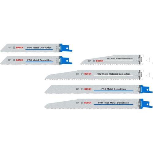 Bosch Demolition Saw Blade 6PC