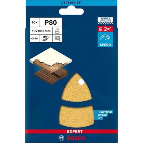 Bosch Multisanding 80G 10PK 102 X 62mm