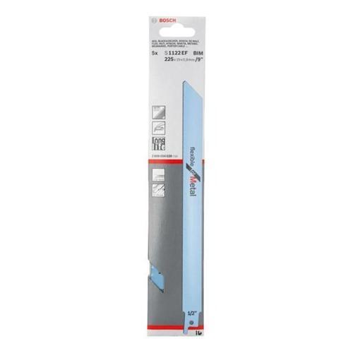 Bosch Metal Reciprocating Saw Blade 5 Piece Set 225mm 2608656020