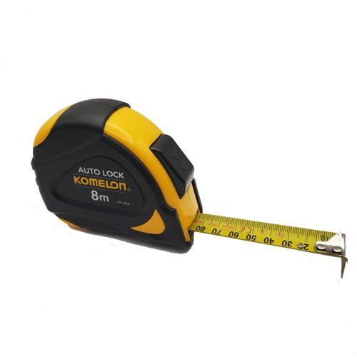 Komelon Auto Lock Pocket Tape Measure 8M X 25mm