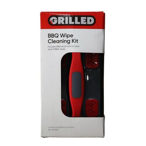 Grilled BBQ Cleaning Kit