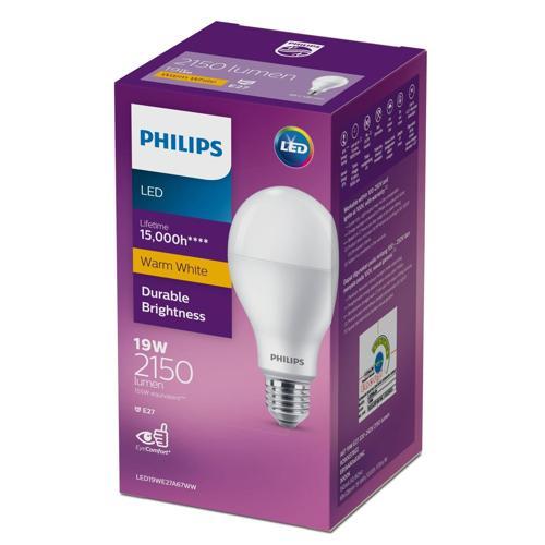 Philips LED Bulb 19 Watt 2150 Lumens E27 Warm White Frosted