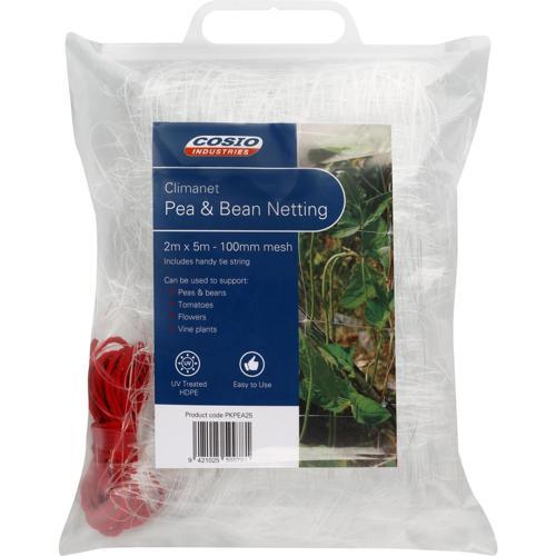 Cosio Pea & Bean Mesh Netting L: 5 M 2 M Clear