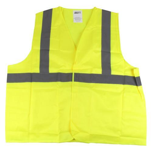 Safety Extra Safety Vest High Visibility X-Large Yellow
