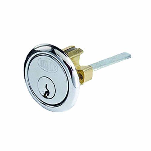 Lockwood External Key Cylinder 32.8mm Bright Chrome