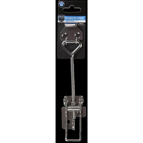 Iron Clad Toggle Latch 178mm 304 Grade Stainless Steel