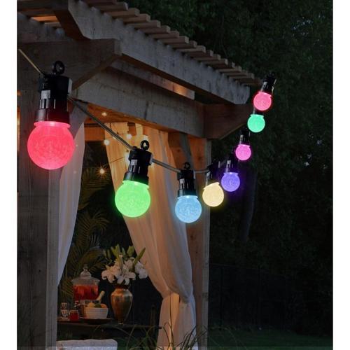 Nouveau Festoon Party RGB Lights 20 Plug In 9.5m RGB Colour Changing