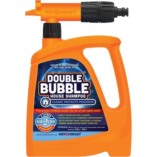 Wet & Forget Double Bubble Exterior House Wash 2L