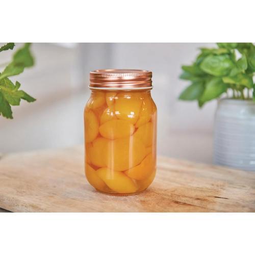 Nouveau Preserving Jar Soda Glass Copper Lid 500mL 12 Pack