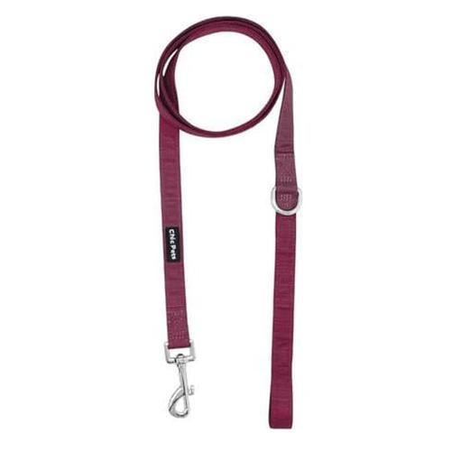 Chic Pets City Classic Dog Lead Plum M