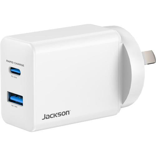 Jackson USB Charger 1A/1C 20W