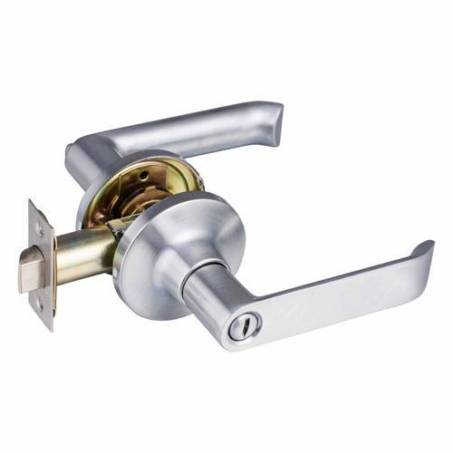 Schlage Regent Series Leonardo Privacy Lever Length: 118mm Satin Chrome Plate