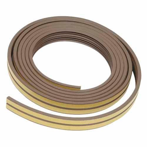 Raven RP59 Door And Window Frame Weather Strip 9mm X 4mm X 5m Brown