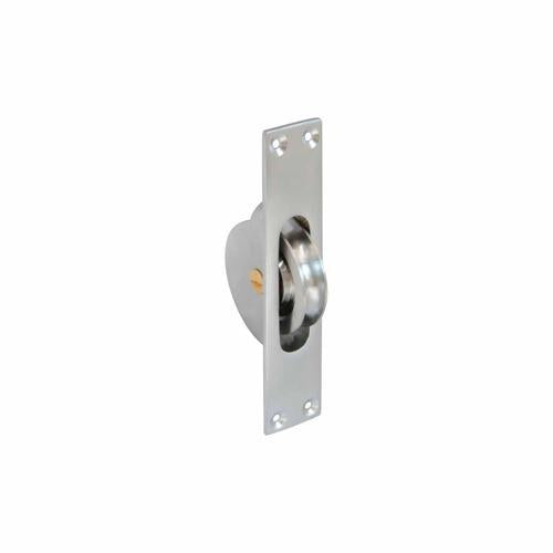 Windsor Sash Pulley Satin Chrome