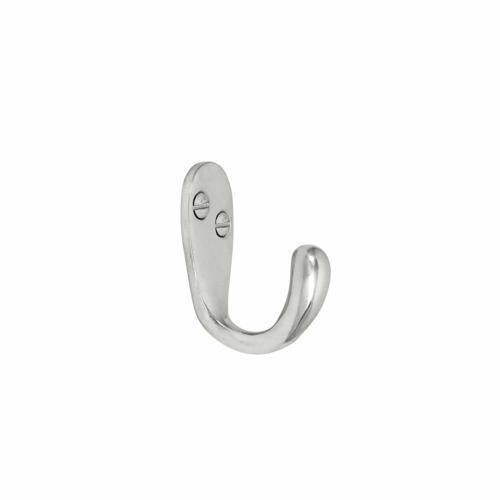 Windsor Coat Hook Satin Chrome Finish