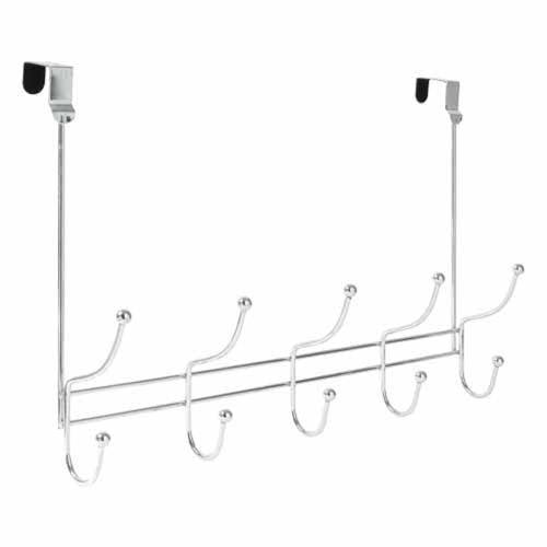 LTW Over Door Hook 5 Hook Chrome