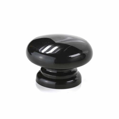 Sylvan Top Knob Cabinet Knob 26.2 X 39.8mm Black Finish