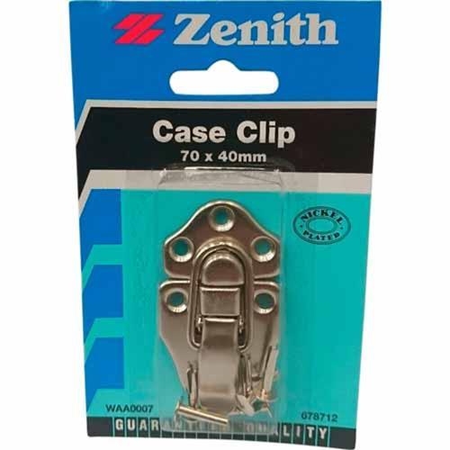 Zenith Suitcase Clip 70 X 40mm Nickel Plated