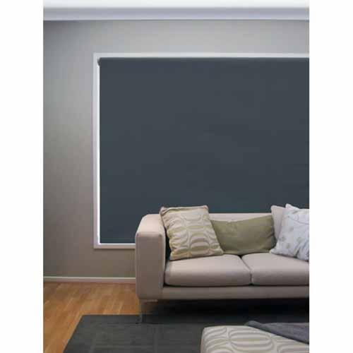 Sullivans Blind Roller Blockout 1800x2100mm Charcoal
