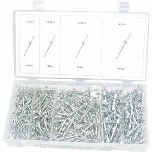 Swordfish Rivet Assortment 400 Pieces Pack of 400
