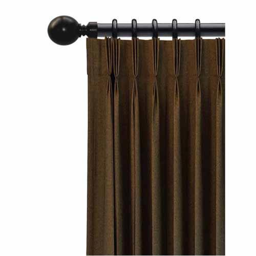 Sullivans Expandable Rod Set With Ball Finial 2100 To 3000mm Black