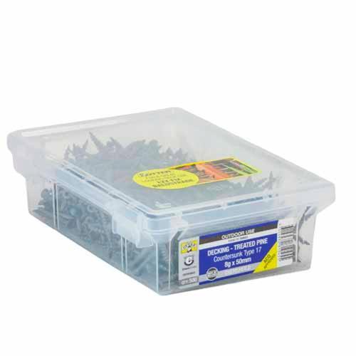 Otter Decking Screws 8g X 50mm Pack of 500 ChemShield