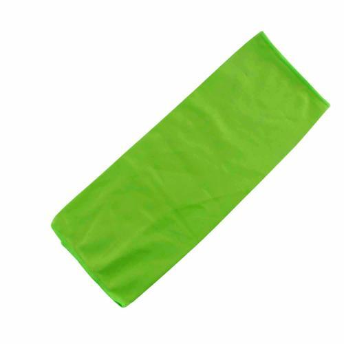Number 8 Microfibre Cloth For Glass 400mm L: 400mm Lime Green