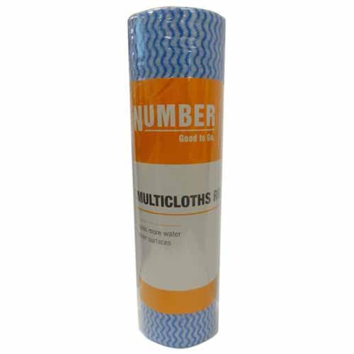 Number 8 Multicloth Roll 50 Piece 500mm 300mm Blue And White