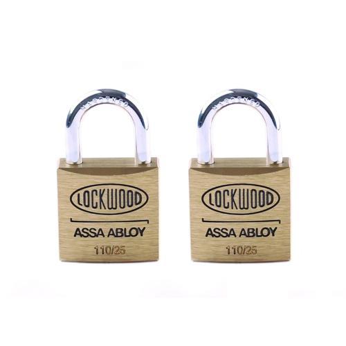 Lockwood Padlock 25mm Pack of 2