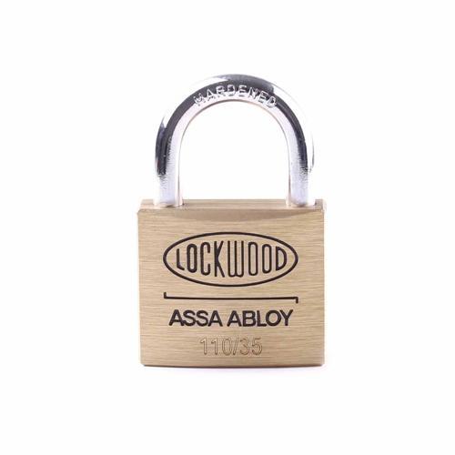 Lockwood Padlock 35mm Brass