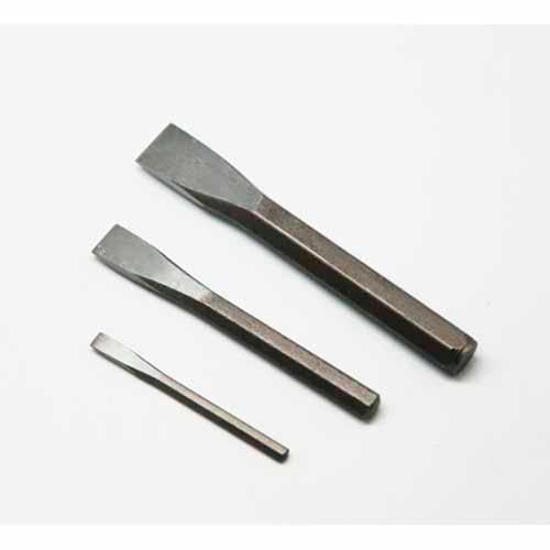 Number 8 Cold Chisel Set 3 Piece Grey