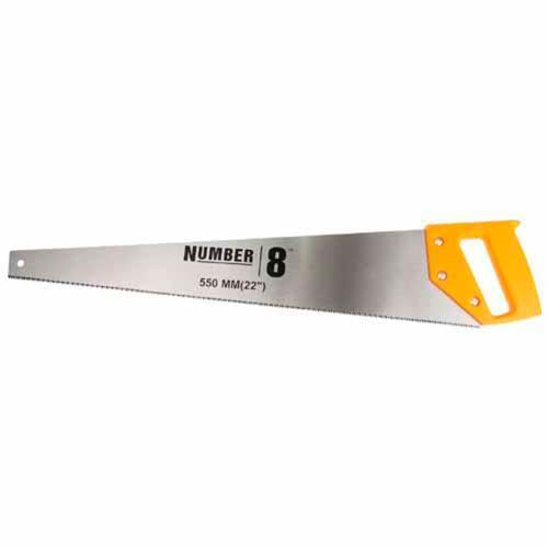 Number 8 Handsaw 550mm Orange And Silver