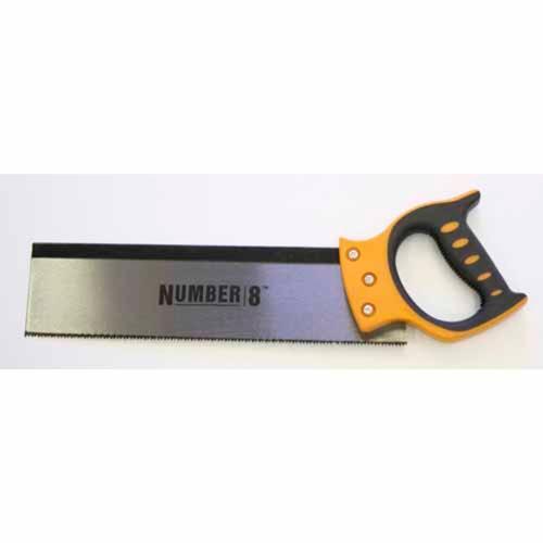 Number 8 Tenon Saw 350mm Black Orange And Silver