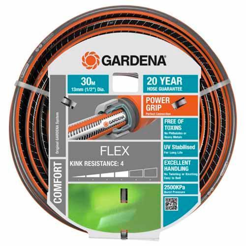 Gardena Comfort FLEX Unfitted Hose 13mm X 30m