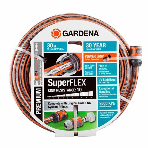 Gardena Premium SuperFLEX Fitted Hose 13mm X 30m