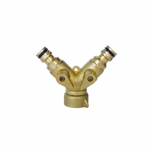 Jobmate Two Way Tap With Shut Off Valves 12mm 62640