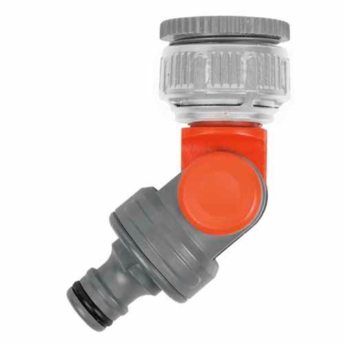 Gardena Angled Swivel Tap Connector 13mm