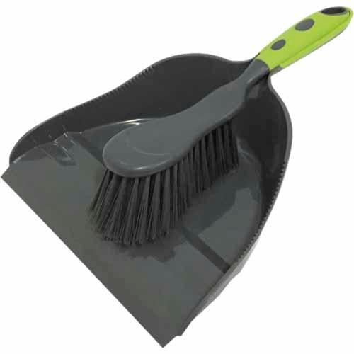 Nouveau Dustpan & Brush Set L: 350mm 230mm 80mm