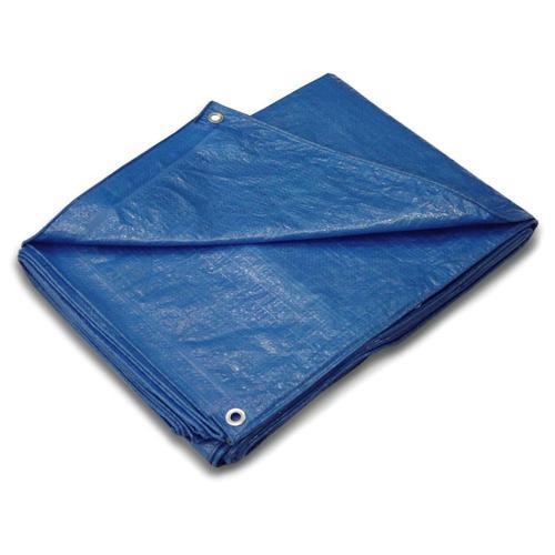Number 8 Medium Duty Tarpaulin 3.6m X 4.9m Blue