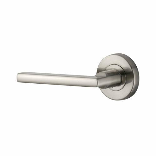 Sylvan Centro Asti Passage Lever Handle Satin Nickel Plate