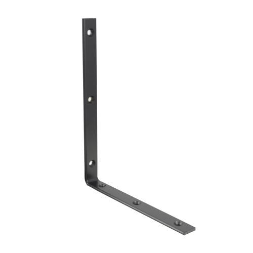 Carinya Manhattan Heavy Duty Bracket 250 X 200 X 25mm Black
