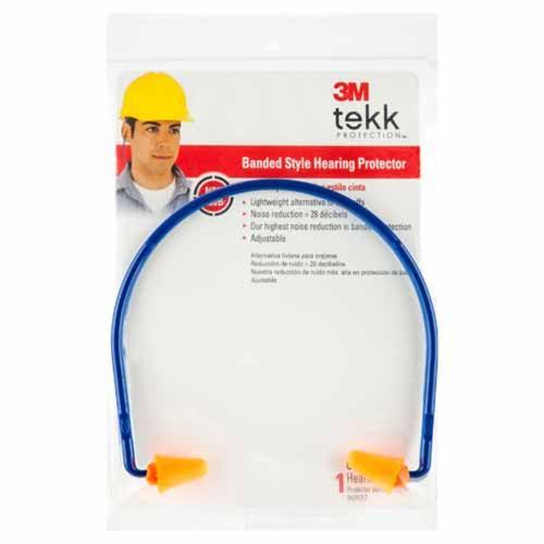 3M Banded Style Earplugs Orange