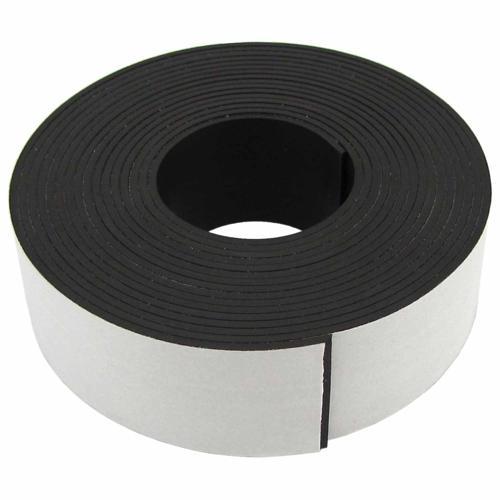 Magnet Source Flexible Magnetic Strips With Adhesive 25mm X 3m White