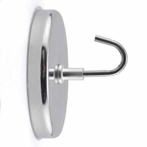 Magnet Source Magnectic Hook 50mm Silver