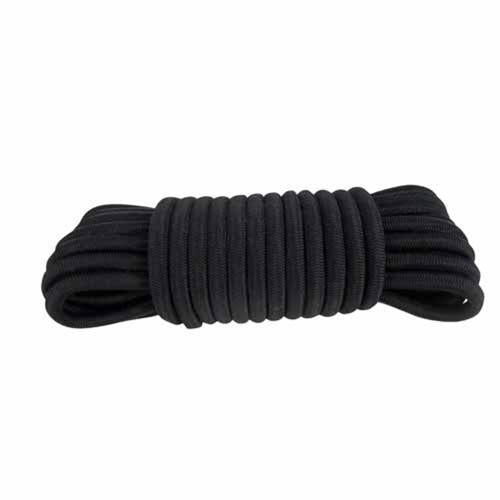 Jobmate Braided Shock Cord 6mm X 6m Black
