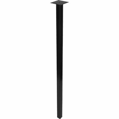 Mail Boss Post Mount Bracket For Letterbox 1200mm 100mm Black