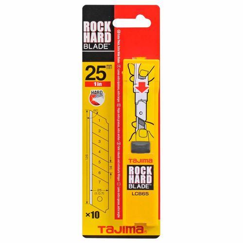 Tajima Super Heavy Duty Ultra Sharp Blades 25 Silver Pack of 10