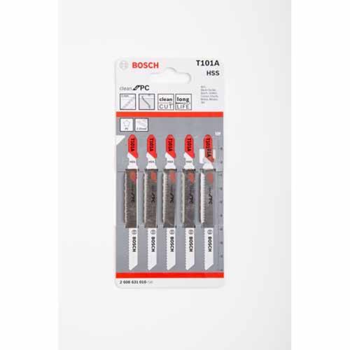 Bosch Jigsaw Blade Special For Acrylic T 101 A 100mm Pack of 5