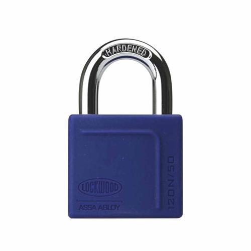 Lockwood Padlock 50mm Blue Silicon Cover