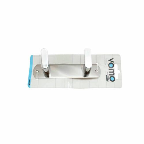 Legacy Contemporary Robe Hook Rack With 2 Hooks 150mm